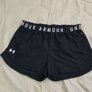 Under Armour Black Athletic Shorts Lightweight Running